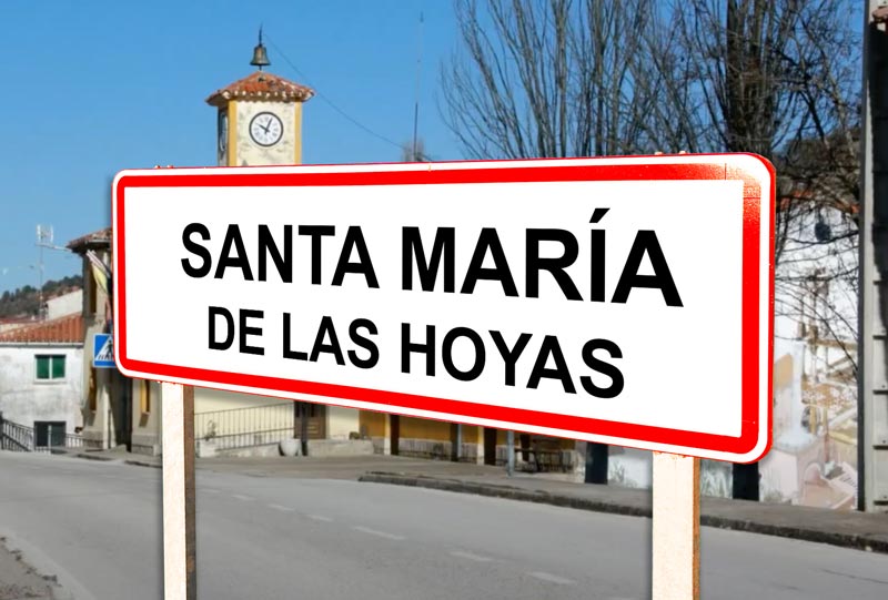Santa María de las Hoyas señal