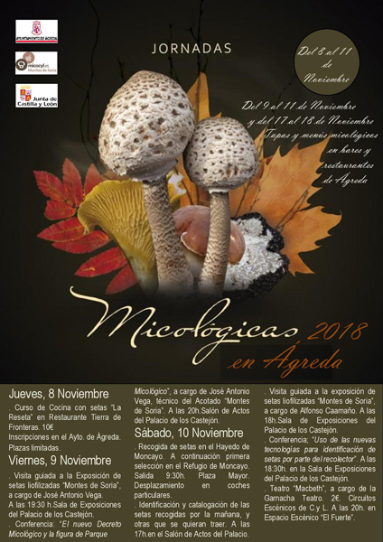 Jornadas Micológicas El Royo 2018