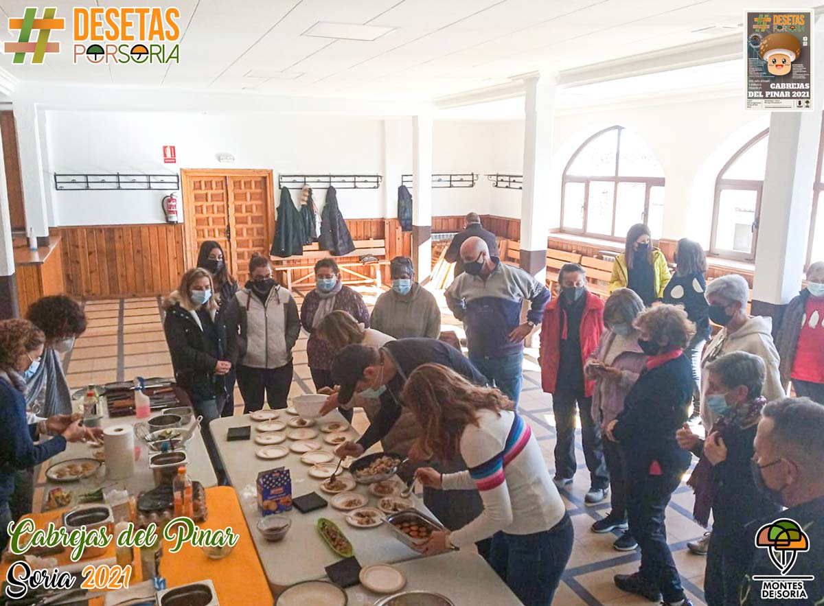 De setas por Soria - Cabrejas del Pinar 2021 taller de cocina