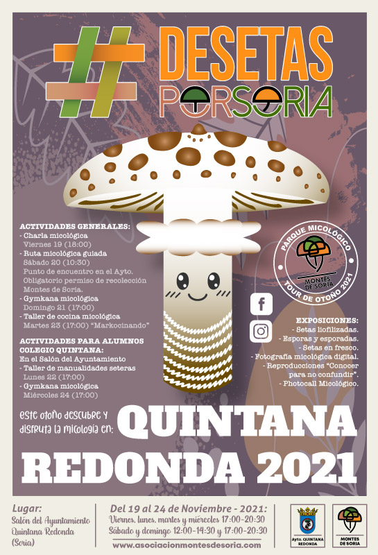 De setas por Soria - Quintana Redonda 2021 cartel
