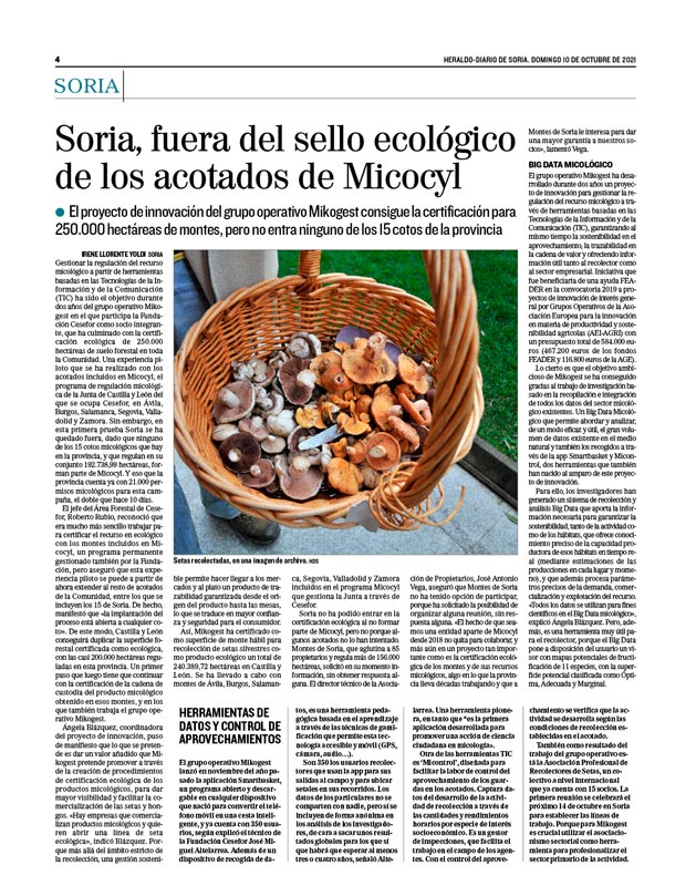 Montes de Soria en Prensa - 2021-10-10-Soria-fuera-del-sello-ecologico-de-los-acotados