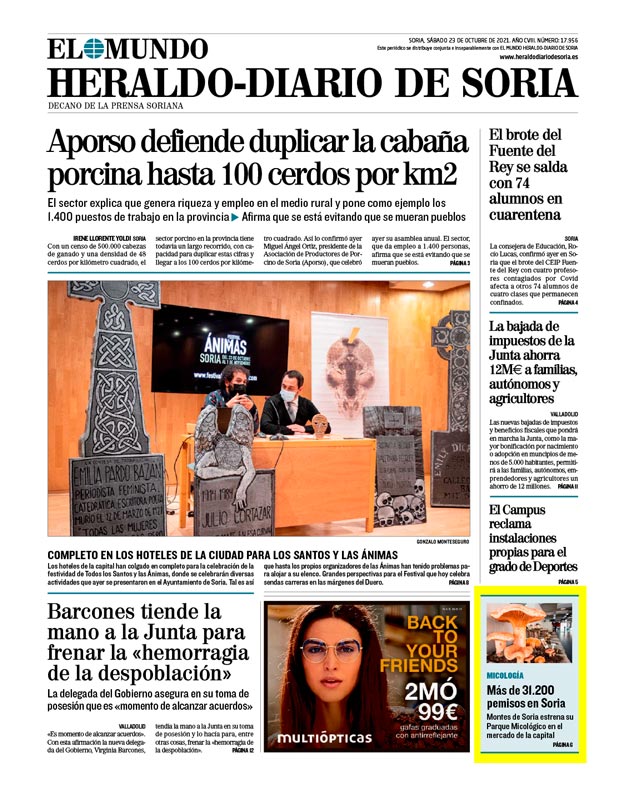 Montes de Soria en Prensa - Mas de 31200 permisos en Soria