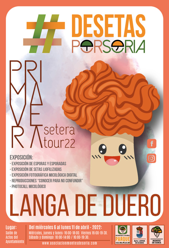 De setas por Soria - Langa de Duero 2022 cartel