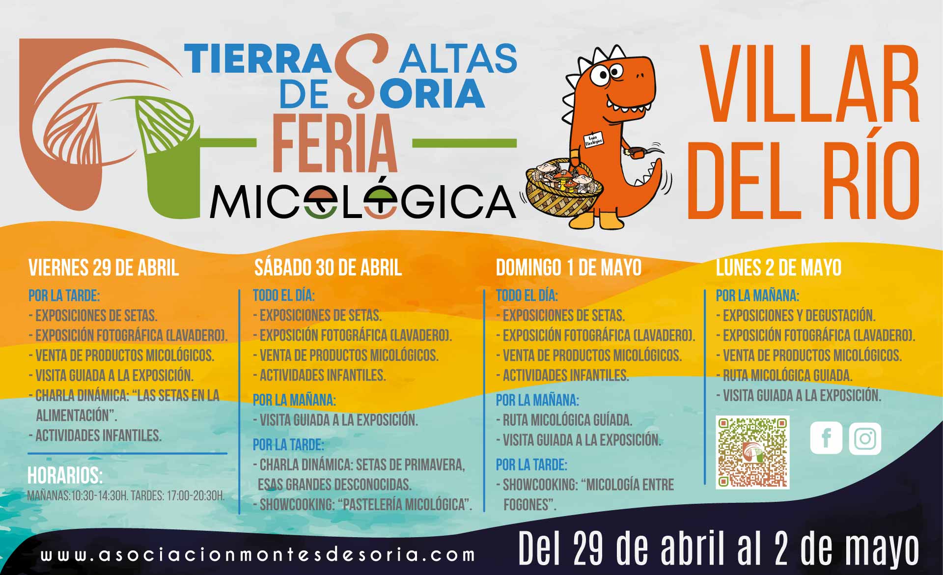 Feria micológica de Tierras Altas de Soria 2022 programa