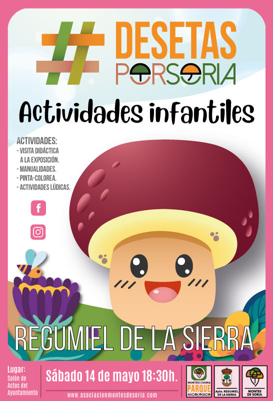 De setas por Soria - Regumiel de la Sierra 2022 actividades infantiles