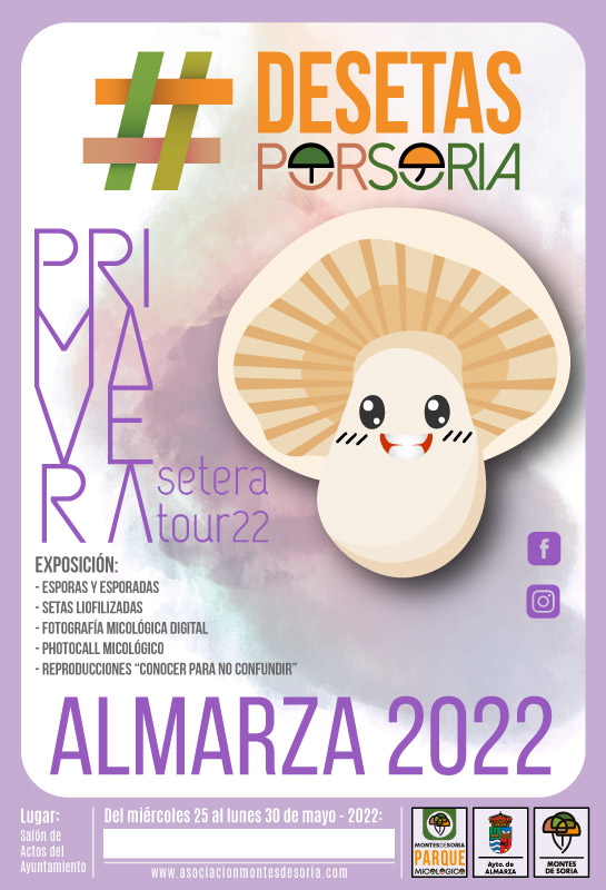 De setas por Soria - Almarza 2022 cartel
