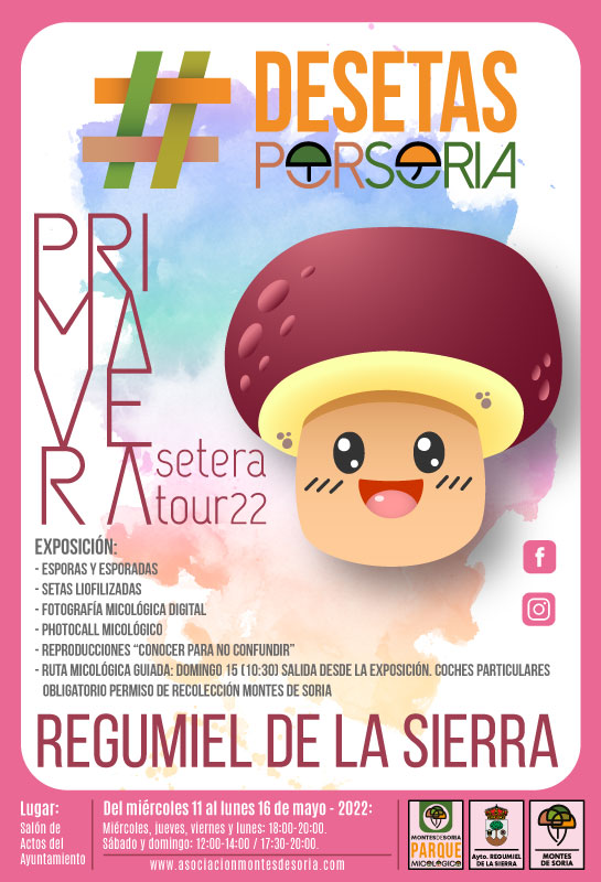 De setas por Soria - Regumiel de la Sierra 2022 cartel