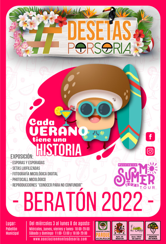 De setas por Soria Beratón 2022 cartel